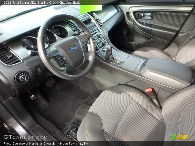 Sterling Grey / Charcoal Black 2011 Ford Taurus SEL