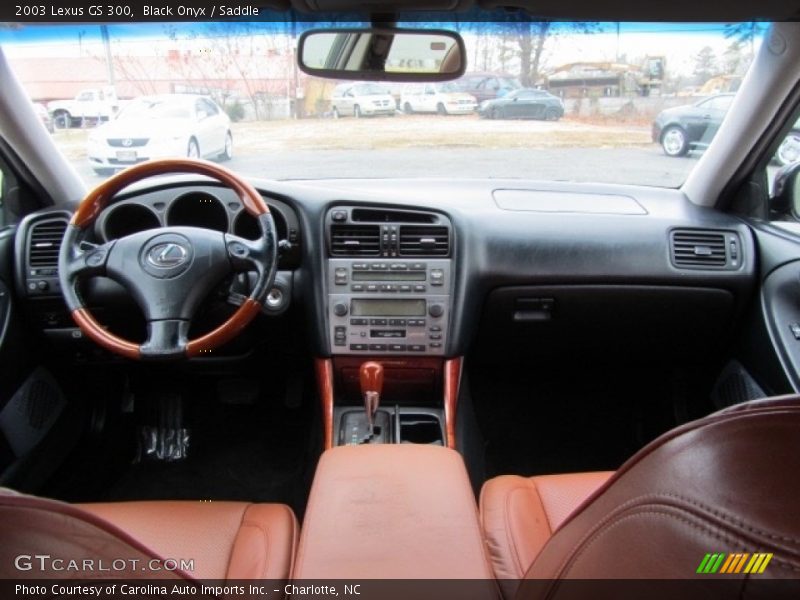 Black Onyx / Saddle 2003 Lexus GS 300