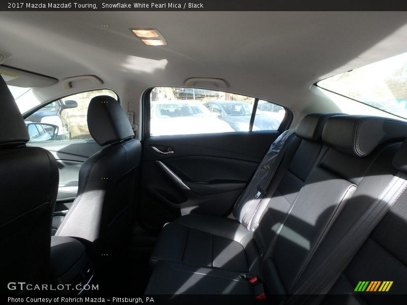 Snowflake White Pearl Mica / Black 2017 Mazda Mazda6 Touring