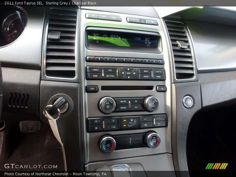 Sterling Grey / Charcoal Black 2011 Ford Taurus SEL