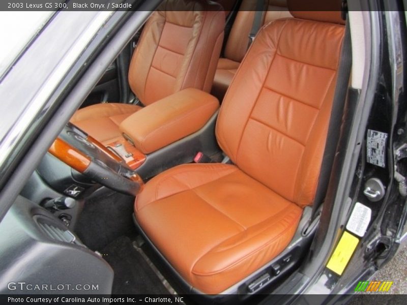 Black Onyx / Saddle 2003 Lexus GS 300
