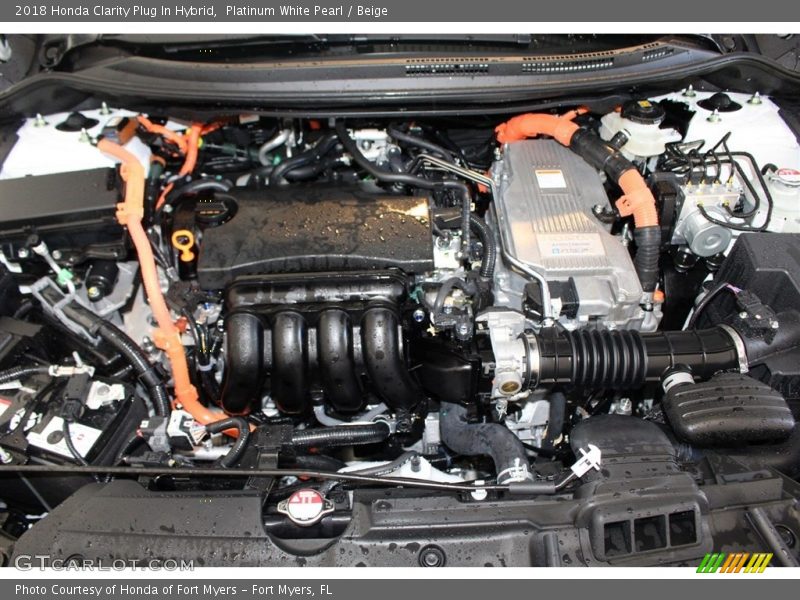  2018 Clarity Plug In Hybrid Engine - 1.5 Liter DOHC 16-Valve VTEC 4 Cylinder Gasoline/Electric Plug In Hybrid