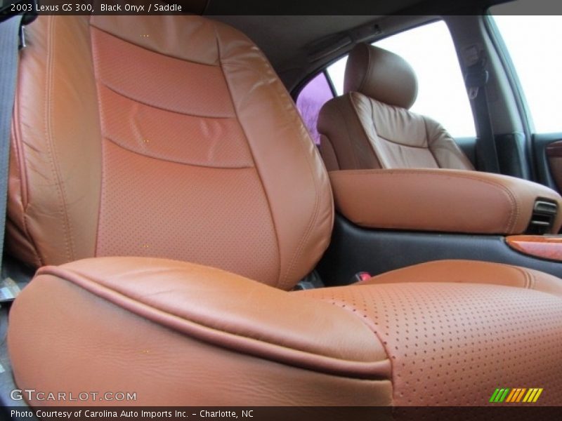 Black Onyx / Saddle 2003 Lexus GS 300