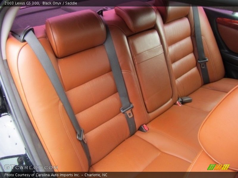 Black Onyx / Saddle 2003 Lexus GS 300