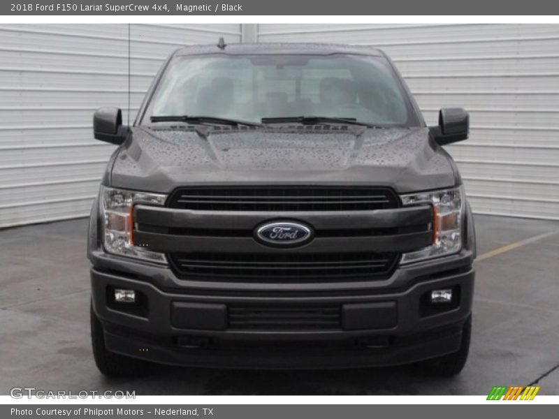 Magnetic / Black 2018 Ford F150 Lariat SuperCrew 4x4