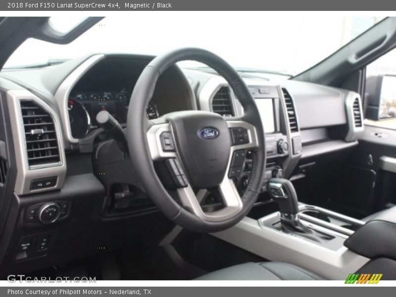 Magnetic / Black 2018 Ford F150 Lariat SuperCrew 4x4