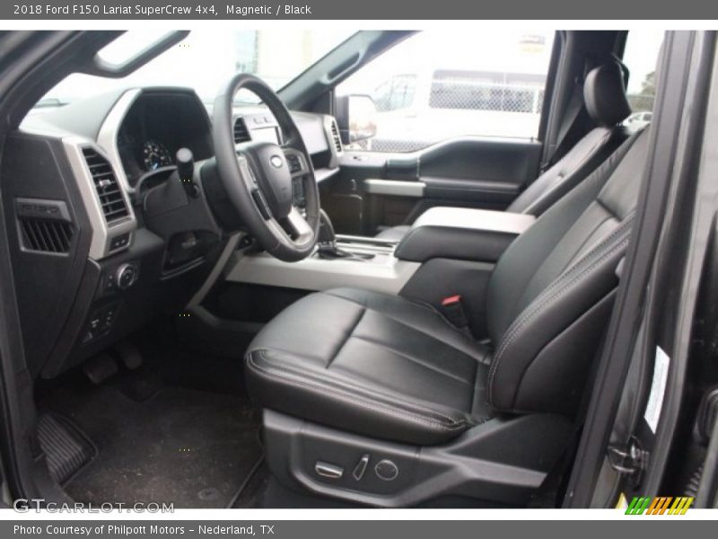Magnetic / Black 2018 Ford F150 Lariat SuperCrew 4x4