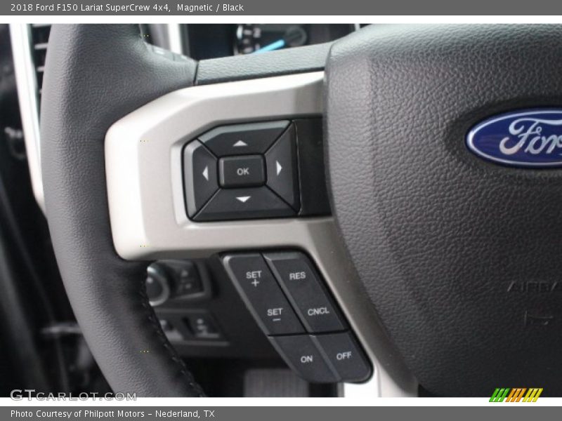 Magnetic / Black 2018 Ford F150 Lariat SuperCrew 4x4