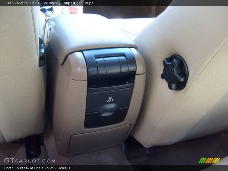 Ice White / Taupe/Light Taupe 2007 Volvo S60 2.5T