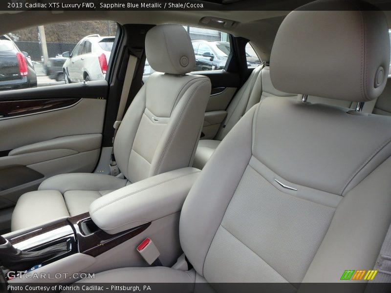 Sapphire Blue Metallic / Shale/Cocoa 2013 Cadillac XTS Luxury FWD