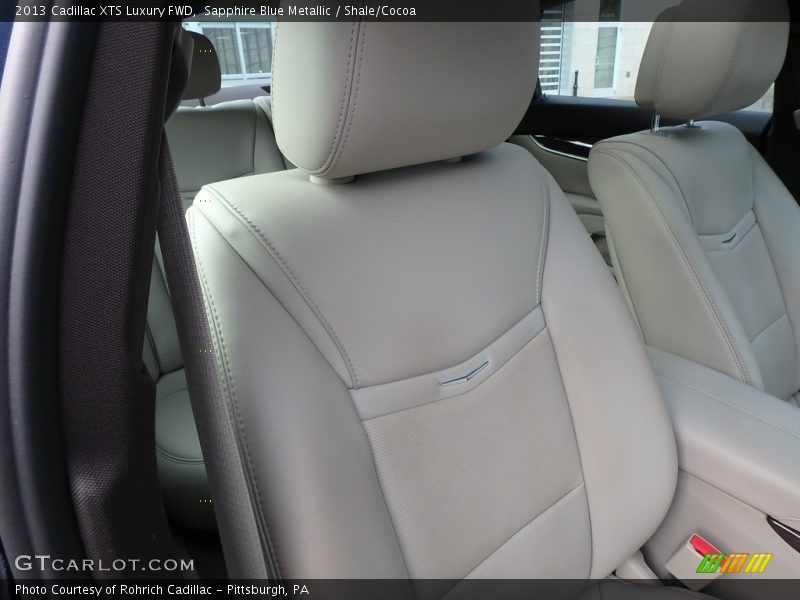 Sapphire Blue Metallic / Shale/Cocoa 2013 Cadillac XTS Luxury FWD