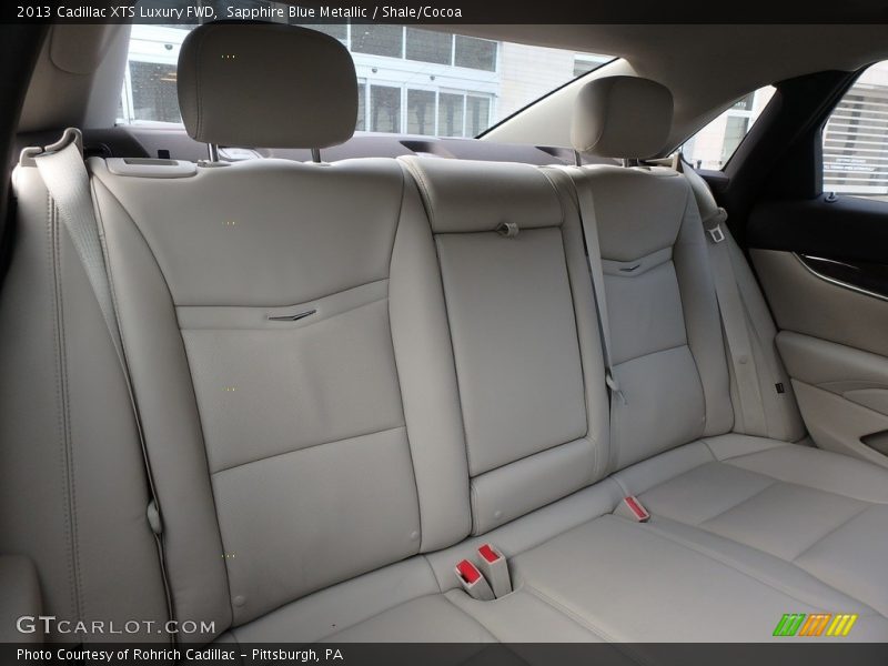 Sapphire Blue Metallic / Shale/Cocoa 2013 Cadillac XTS Luxury FWD