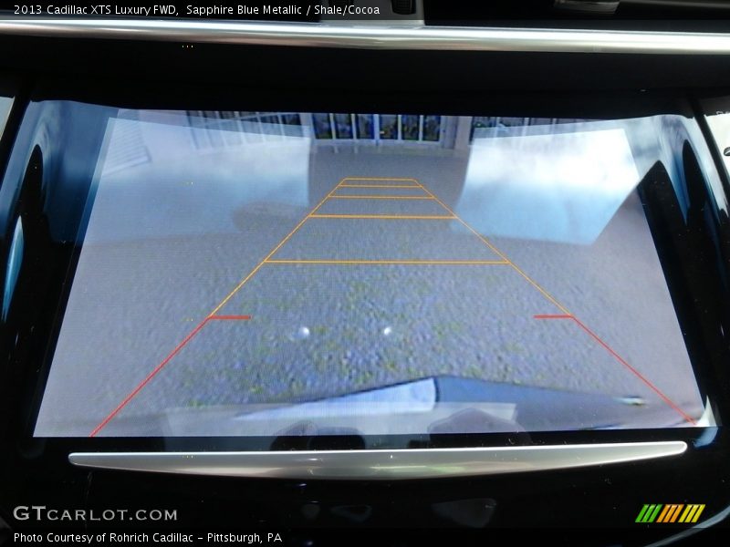 Sapphire Blue Metallic / Shale/Cocoa 2013 Cadillac XTS Luxury FWD