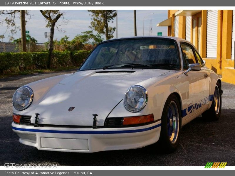 White/Blue / Black 1979 Porsche 911 Carrera RS Tribute