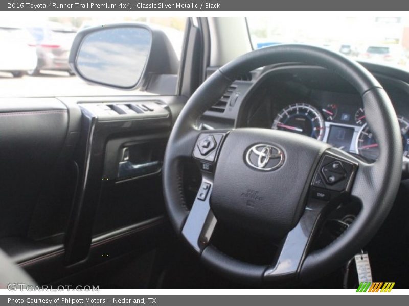 Classic Silver Metallic / Black 2016 Toyota 4Runner Trail Premium 4x4