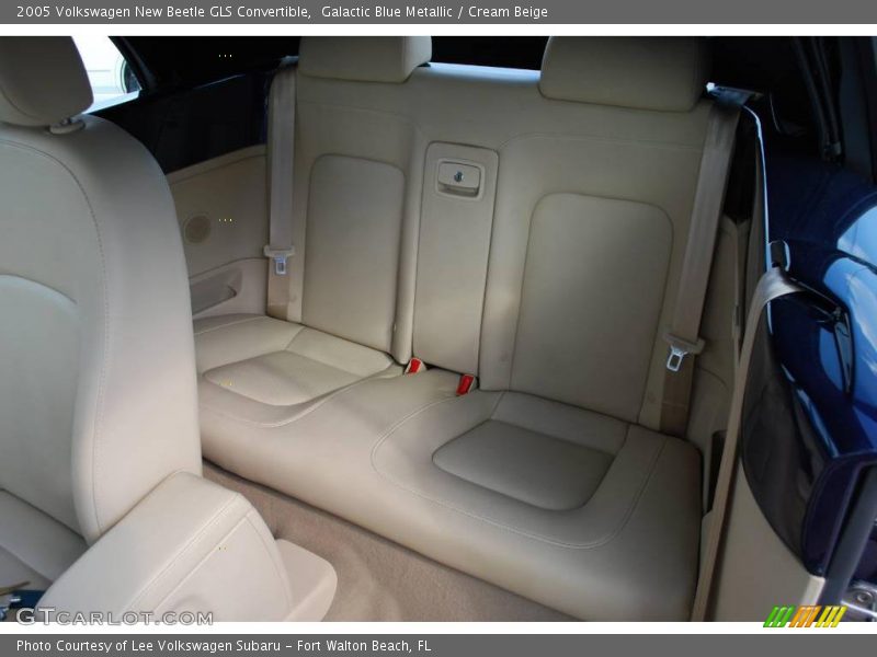 Galactic Blue Metallic / Cream Beige 2005 Volkswagen New Beetle GLS Convertible