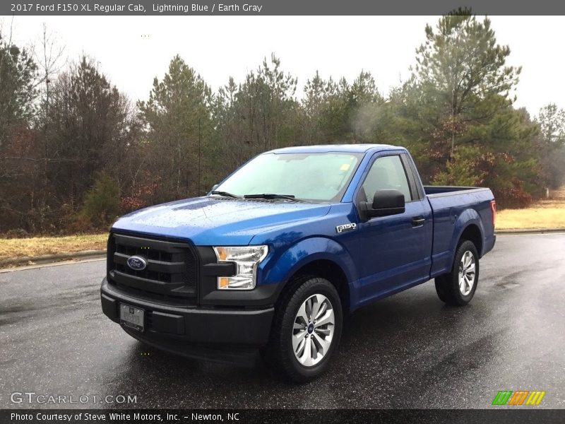 Lightning Blue / Earth Gray 2017 Ford F150 XL Regular Cab