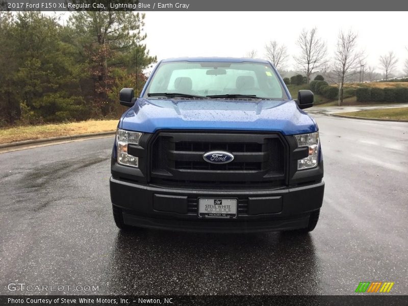 Lightning Blue / Earth Gray 2017 Ford F150 XL Regular Cab