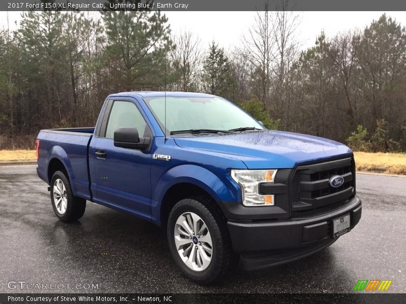 Lightning Blue / Earth Gray 2017 Ford F150 XL Regular Cab