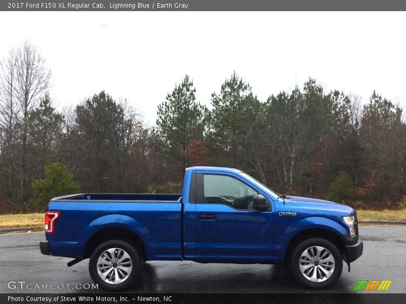 Lightning Blue / Earth Gray 2017 Ford F150 XL Regular Cab