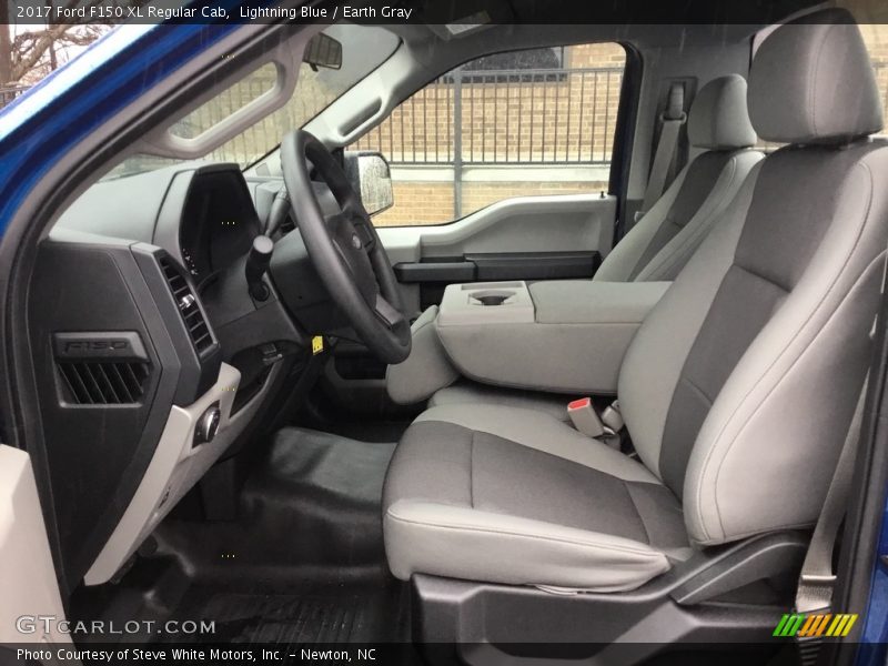 Lightning Blue / Earth Gray 2017 Ford F150 XL Regular Cab