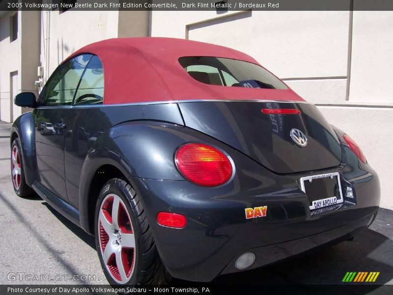 Dark Flint Metallic / Bordeaux Red 2005 Volkswagen New Beetle Dark Flint Edition Convertible