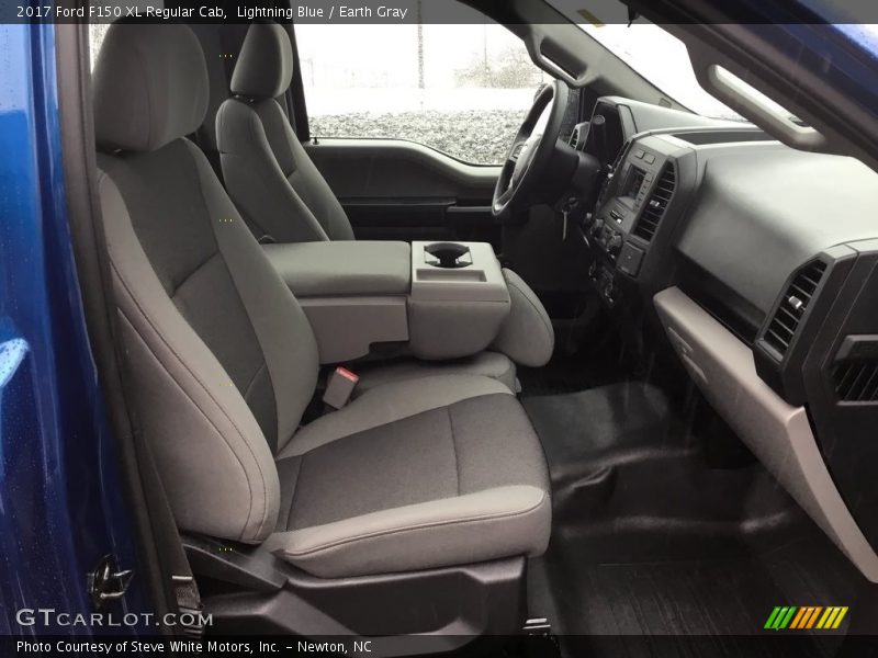 Lightning Blue / Earth Gray 2017 Ford F150 XL Regular Cab
