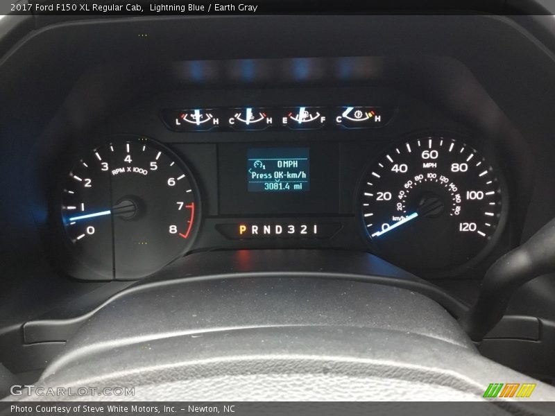 Lightning Blue / Earth Gray 2017 Ford F150 XL Regular Cab