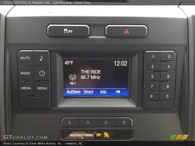 Lightning Blue / Earth Gray 2017 Ford F150 XL Regular Cab