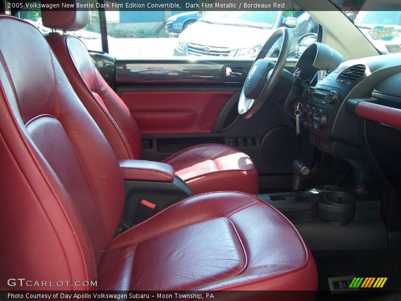Dark Flint Metallic / Bordeaux Red 2005 Volkswagen New Beetle Dark Flint Edition Convertible