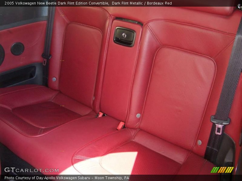 Dark Flint Metallic / Bordeaux Red 2005 Volkswagen New Beetle Dark Flint Edition Convertible