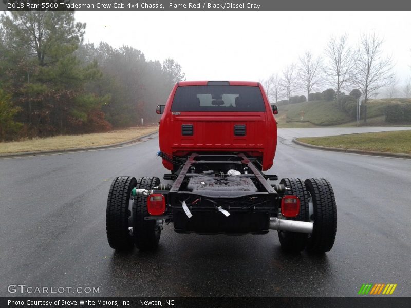 Flame Red / Black/Diesel Gray 2018 Ram 5500 Tradesman Crew Cab 4x4 Chassis