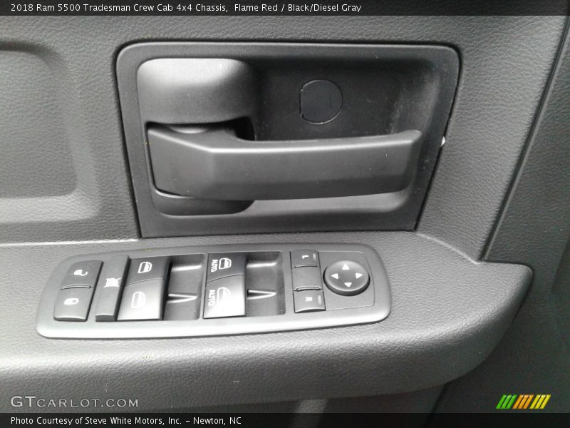 Flame Red / Black/Diesel Gray 2018 Ram 5500 Tradesman Crew Cab 4x4 Chassis