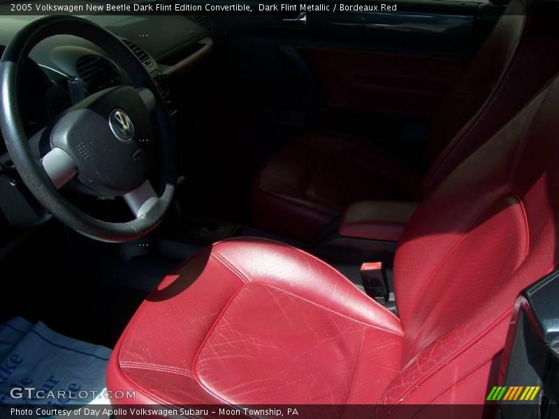 Dark Flint Metallic / Bordeaux Red 2005 Volkswagen New Beetle Dark Flint Edition Convertible