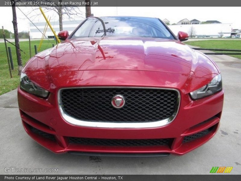 Italian Racing Red / Jet 2017 Jaguar XE 25t Prestige