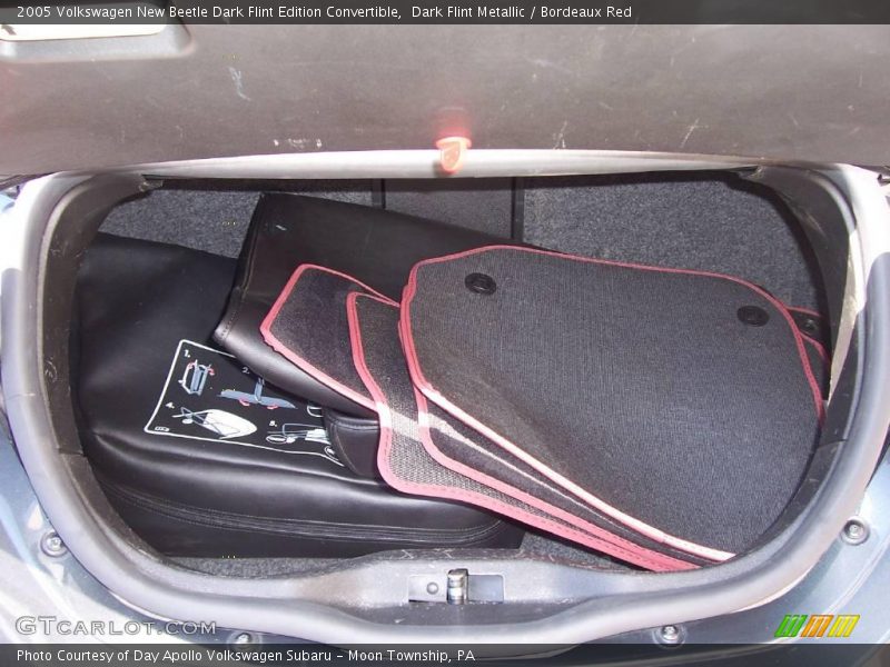 Dark Flint Metallic / Bordeaux Red 2005 Volkswagen New Beetle Dark Flint Edition Convertible