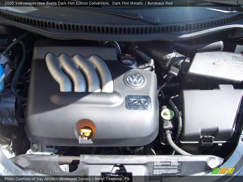 Dark Flint Metallic / Bordeaux Red 2005 Volkswagen New Beetle Dark Flint Edition Convertible