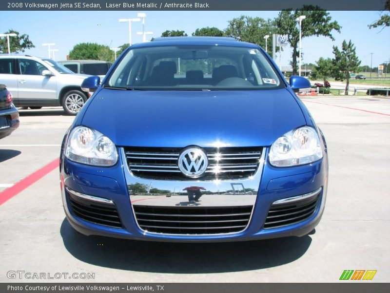 Laser Blue Metallic / Anthracite Black 2008 Volkswagen Jetta SE Sedan