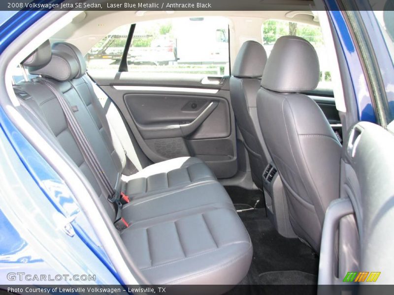 Laser Blue Metallic / Anthracite Black 2008 Volkswagen Jetta SE Sedan