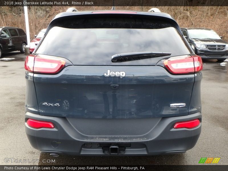 Rhino / Black 2018 Jeep Cherokee Latitude Plus 4x4