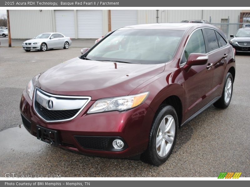 Basque Red Pearl II / Parchment 2015 Acura RDX Technology