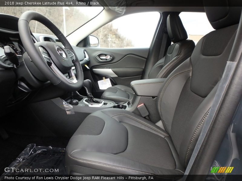 Rhino / Black 2018 Jeep Cherokee Latitude Plus 4x4