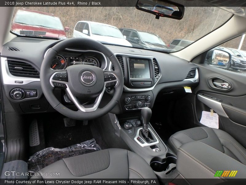 Rhino / Black 2018 Jeep Cherokee Latitude Plus 4x4