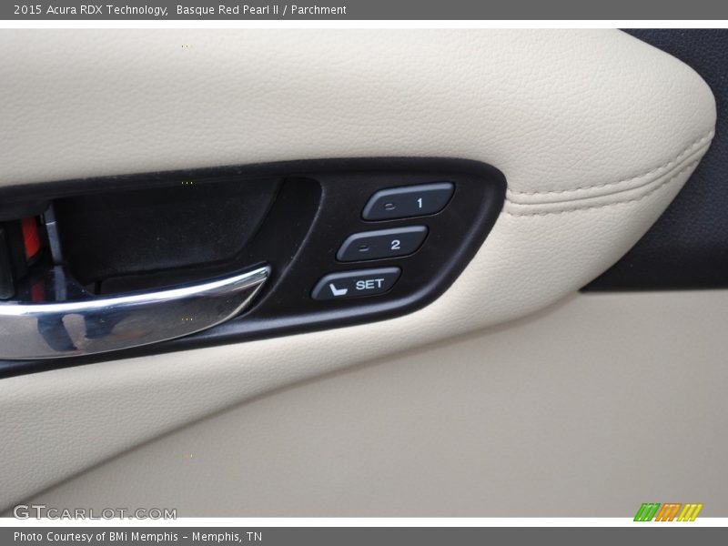 Basque Red Pearl II / Parchment 2015 Acura RDX Technology