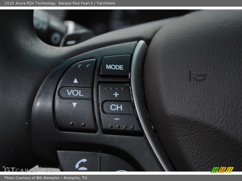 Basque Red Pearl II / Parchment 2015 Acura RDX Technology