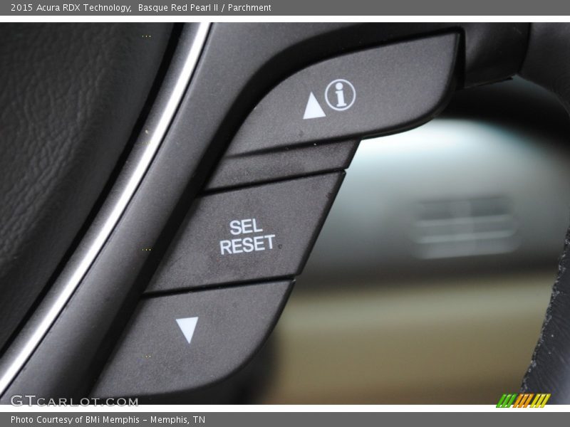 Basque Red Pearl II / Parchment 2015 Acura RDX Technology