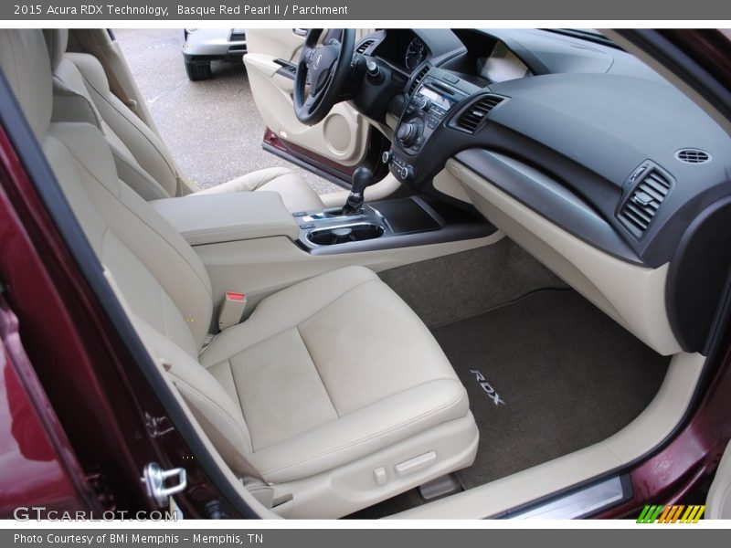 Basque Red Pearl II / Parchment 2015 Acura RDX Technology