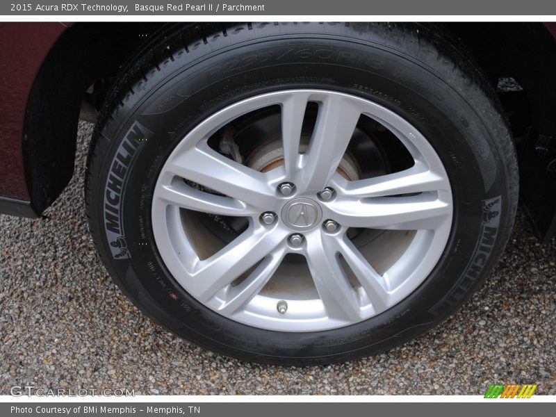 Basque Red Pearl II / Parchment 2015 Acura RDX Technology