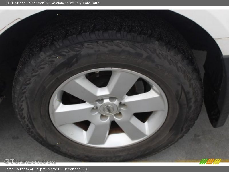 Avalanche White / Cafe Latte 2011 Nissan Pathfinder SV