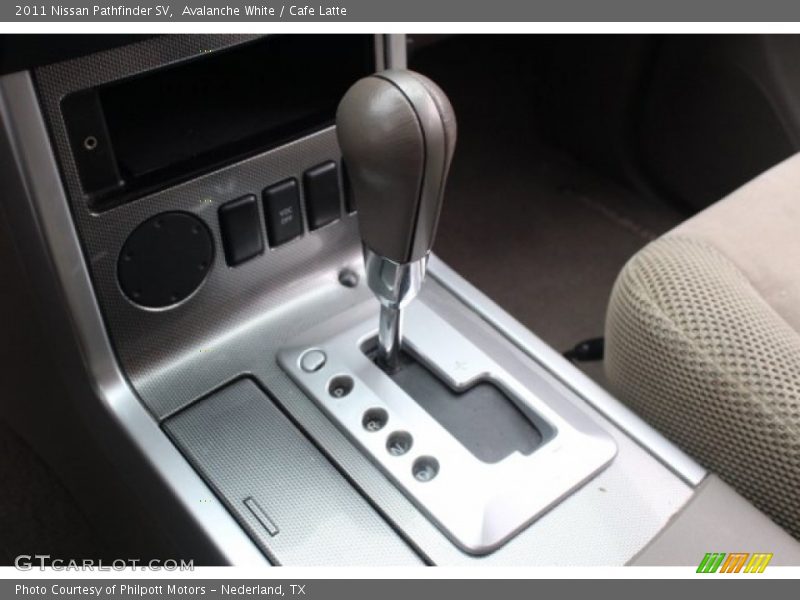 Avalanche White / Cafe Latte 2011 Nissan Pathfinder SV